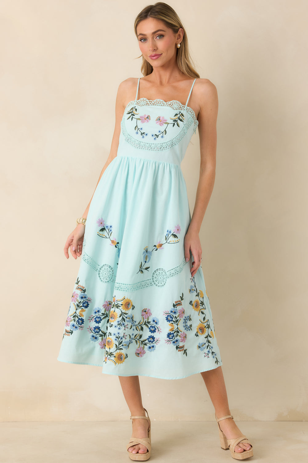 Light-Blue-Dress-Floral-Embroidery-Lace-Panels-Adjustable-Straps