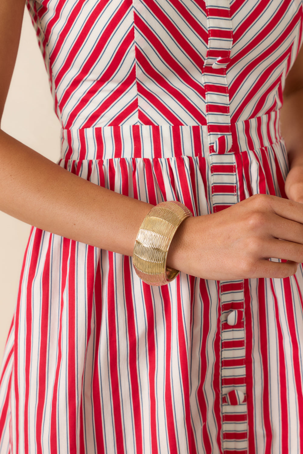 Textured-Gold-Bracelet-With-Hardware-Details